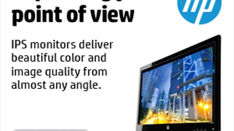 HP IPS Monitor Bestbuy.com Display Ad